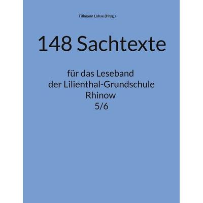 148 Sachtexte, Taschenbuch von , BoD – Books on Demand, 978-3-696-35533-3