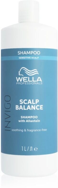 Wella Professionals Invigo Scalp Balance beruhigendes und feuchtigkeitsspendendes Shampoo für empfindliche Kopfhaut 1000 ml