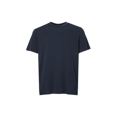 T-Shirt KLEINIGKEIT "Kleinigkeit Unterragendes Shört", Herren, Gr. M, night blau, 100% Baumwolle, unifarben, normal, Rundhals, Shirts T-Shirt