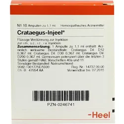 Crataegus Inj 10 ST