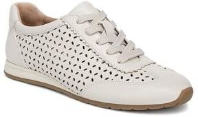 Wide Width Women's Forsythia Lace Up Sneaker by Bzees for LifeStride in Bone (Size 10 W)