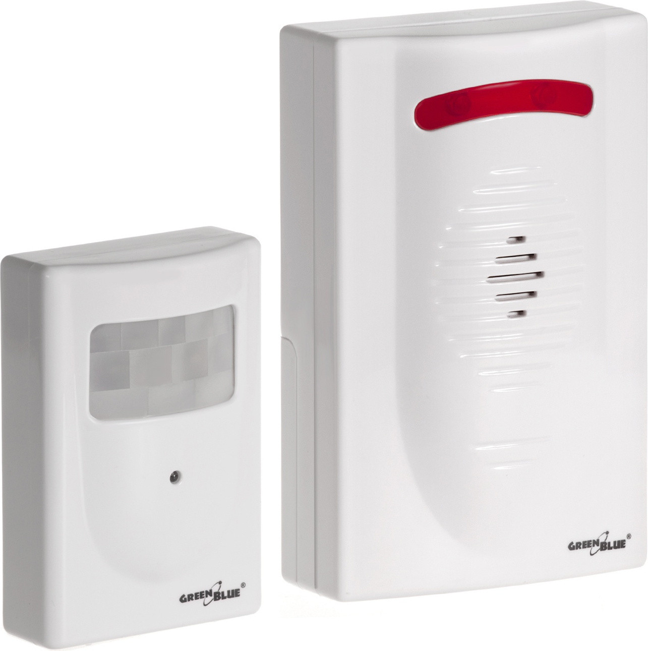 Funk alarmsysteem mini bewegingsmelder DC3400 draadloze alarmsensor GreenBlue