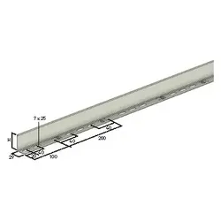 Legrand CM923048 COT 100 V2A Trennsteg aus Edelstahl (1.4301)