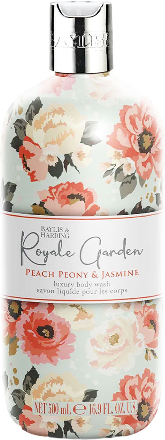 BAYLIS & HARDING Royale Garden Peach, Peony & Jasmine Body Wash 500ml
