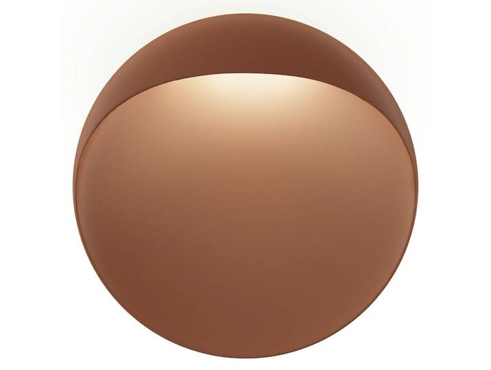 Louis Poulsen Flindt Wandleuchte Ø40cm Cortenstahl