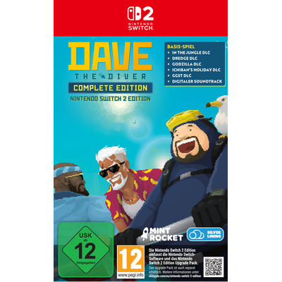 SILVER LINING Spielesoftware "Switch 2 Dave the Diver - Complete", weiß, neutral, Nintendo Switch 2, Spielesoftware
