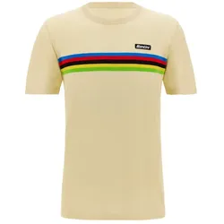 Santini, Unisex, Velotrikot, T-Shirt UCI World Champion (L), Beige