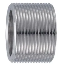 Neoperl Gewinderohr 50050294 Messing vernickelt, AG M 22 x 1/AG M 22 x 1 x 15,5 mm