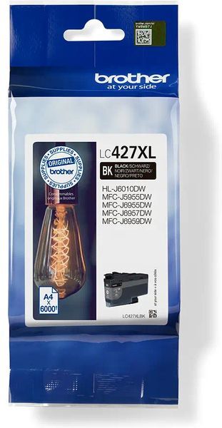 Brother LC-427XLBK - Schwarz - Druckerpatrone - Hohe Kapazität