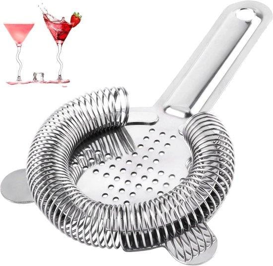 Bartmanns Cocktail Strainer - Roestvrij staal - Zilver