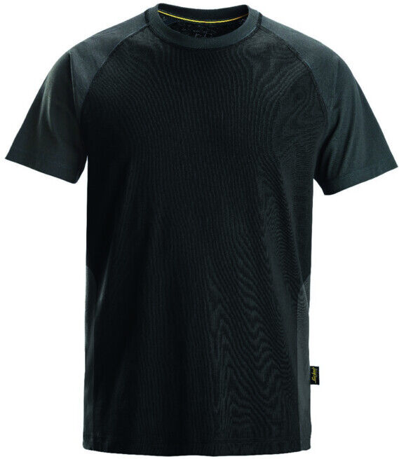 Snickers T-shirt bicolore 3XL, noir-acier ; Hultafors (25500458009)