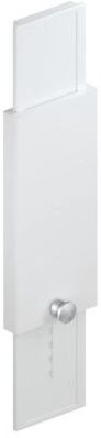 Hewi 802 LifeSystem Platte 950.50.10260DX signalweiß matt, Höhenverstellbar, Aluminium pulverbeschichtet