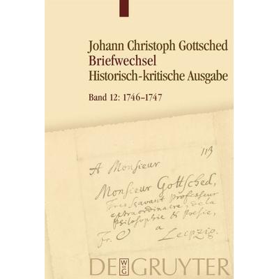 Oktober 1746 – Dezember 1747, Gebundene Ausgabe von , De Gruyter, 978-3-11-057819-5