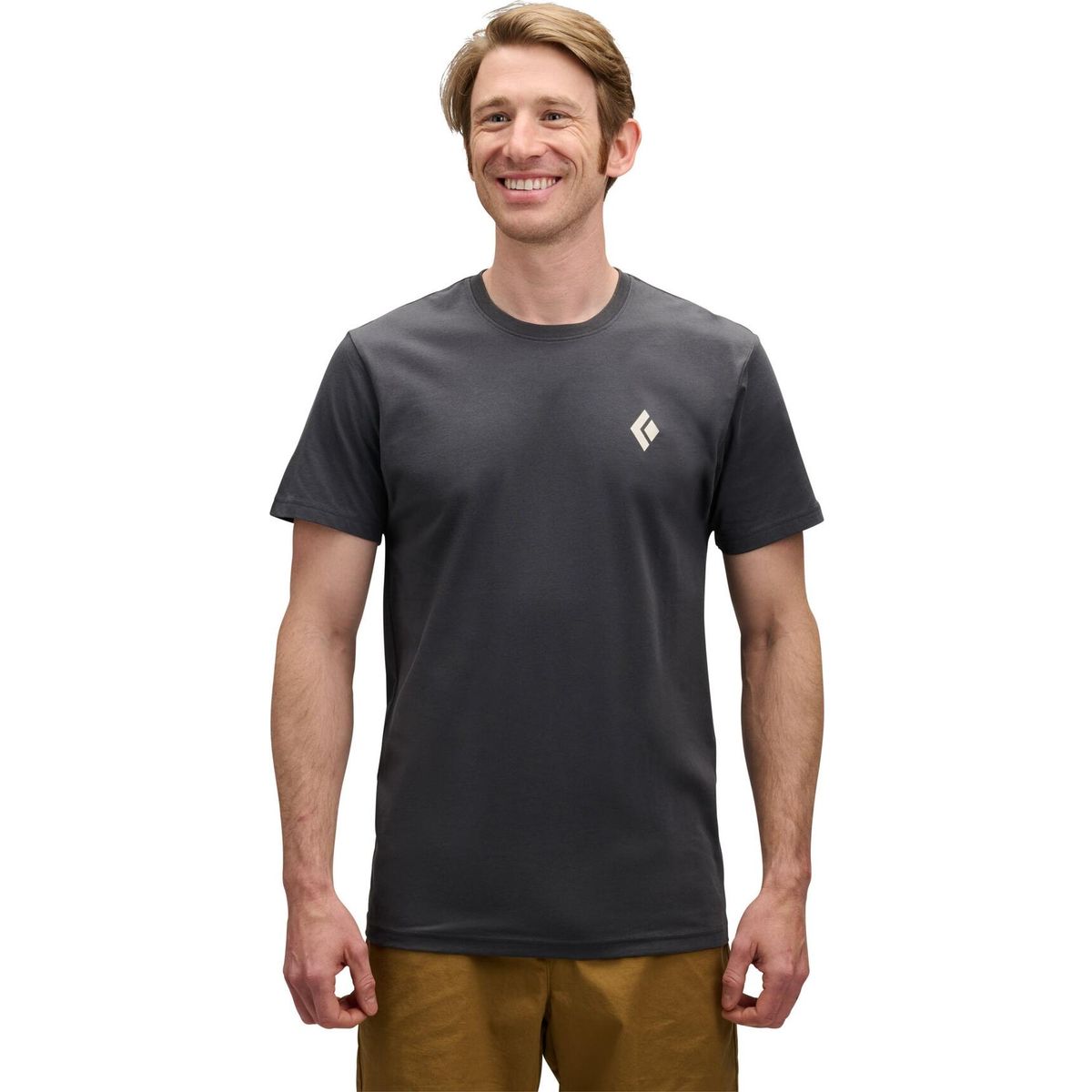 Black Diamond M BD Backcountry Stamp SS Tee carbon (0003) SML AP7230690003SML1