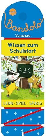 Friederike Barnhusen - Bandolo. Wissen zum Schulstart: Lernspiel mit Lösungskontrolle für Vorschulkinder und Schulanfänger ab 5 Jahren - Preis vom 14.10.2026 23:07:16 h