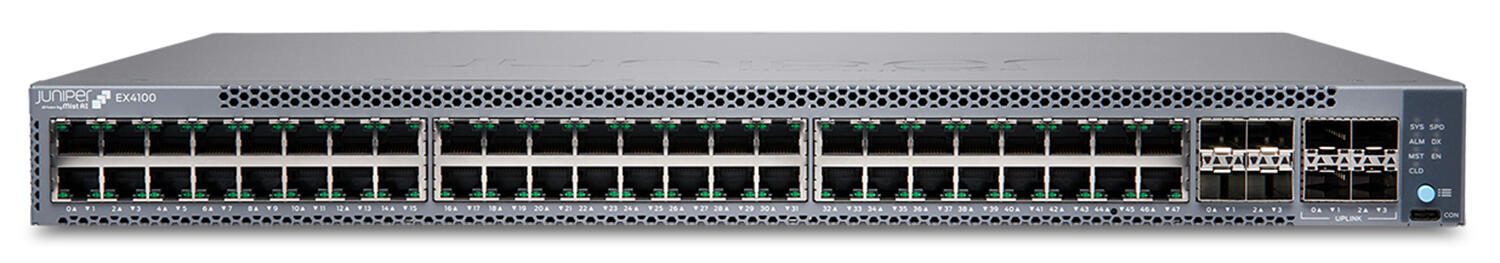HPE Juniper Networking HPE Juniper Networks EX4100-48P 48-Port managed Switch