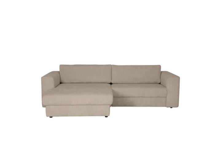 Joop! Ecksofa Joop, Hellbraun, Kunststoff, 2-Sitzer, Ottomane links, L-Form, 269x192 cm, Goldenes M, Typenauswahl, Stoffauswahl, Wohnzimmer, Sofas & Couches, Wohnlandschaften, Ecksofas