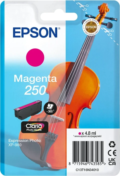 Epson 250 - magenta - original