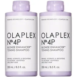 500ml Olaplex No.4P Blonde Enhancer™ Toning Shampoo Set(No.4P 2. x 250ml)