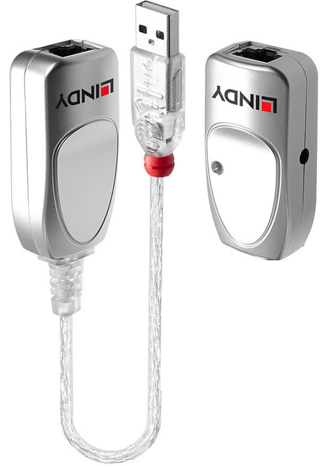 Lindy 42805 USB Cat. 5 Extender tot 50m USB 1.1 zonder voeding