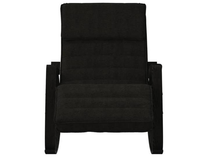 Fauteuil à bascule - UU - rocking chair - Noir Tissu S1323