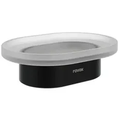 Ravak Seifenschale Chrome II schwarz X07P1376