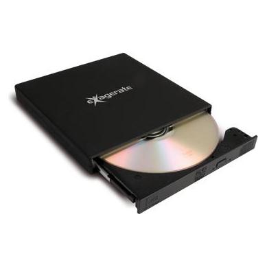 Hamlet Externer Slim DVD-Brenner usb 2.0 Dual Layer DVD-Brenner (DVD Brenner) (XDVDSLIMK)