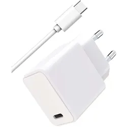 WOW WOWCS20WCPDCBLCCW Ladegerät (20 W, 1 Port), USB Ladegerät, Weiss