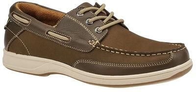 Florsheim Lakeside Moc Toe Oxford Shoes - Mens 11 Brown Oxford XW
