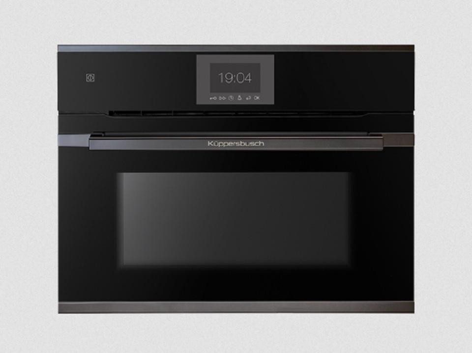 Küppersbusch Kompakt Pyrolyse-Backofen mit ökotherm, TFT Display, Black Chrome CBP6550.0S