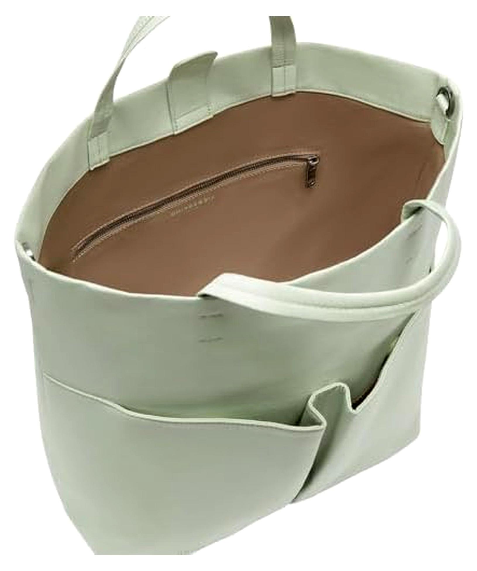 BERLIN Handtasche Schultertasche Hera Nylon Tote Sage mint