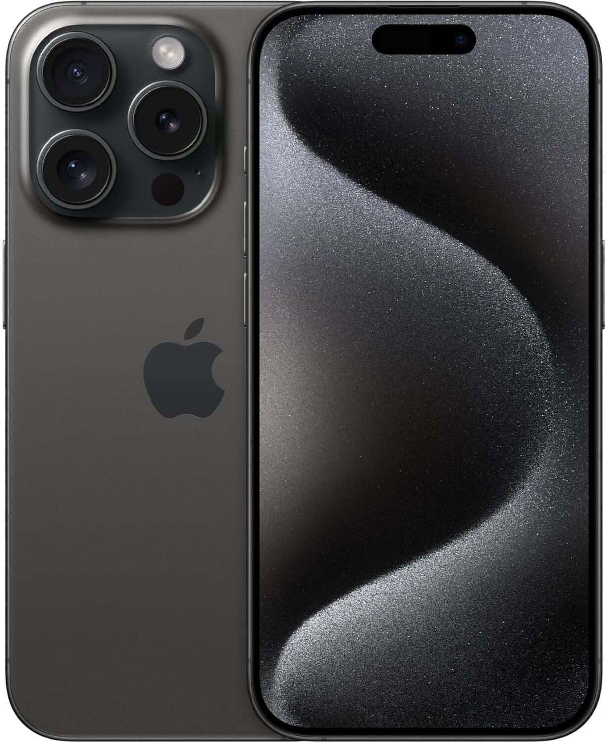 Apple iPhone 15 Pro 256GB Black Titanium SIM-Free Unlocked Mobile Phone, Used - Very Good
