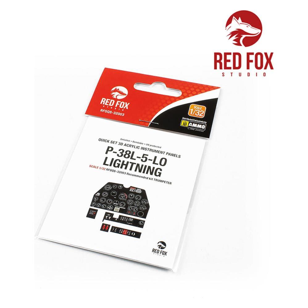 Red Fox 1/32 P-38L-5-LO Lightning (for Trumpeter kit) (RFSQS-32003)