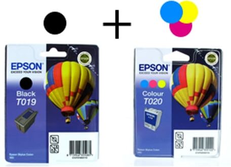 Epson Multipack T019(negro) + T020(color)