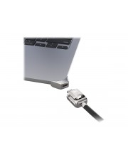 Compulocks Ledge for MacBook Air M2 2022 with Keyed Cable Lock Sicherheitsschlossadapter mit Schlüssel-Kabelschloss für Apple (MBALDG04KL)