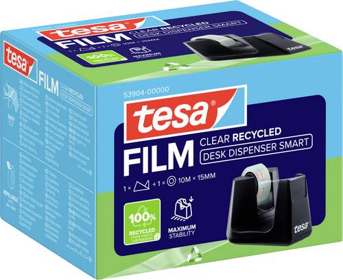 TESA 53904-00000-01 Tischabroller Easy Cut Schwarz 1St.