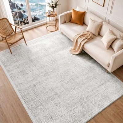 Teppich LIVABLISS "PENZA", weiß (braun), B:200cm H:10mm L:275cm, Polypropylen, Teppiche, Teppich
