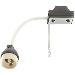 SIGOR Optionale GU10 Fassung mit Abstandshalter für ALU-EINBAULEUCHTE SIG-9870101