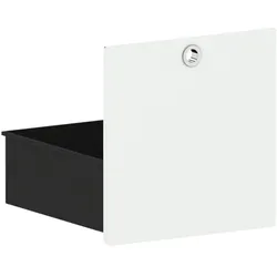 viasit Schubkasten-Einsatz für schmale Regale »System 4« weiß, 37.5x37.5x37.5 cm