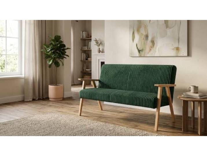 Family Meble Sofa Soler Idylla, 2-Sitzer – Grün – 39