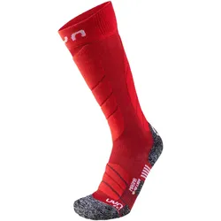 UYN Magma Skisocken Damen dark red/red 37-38