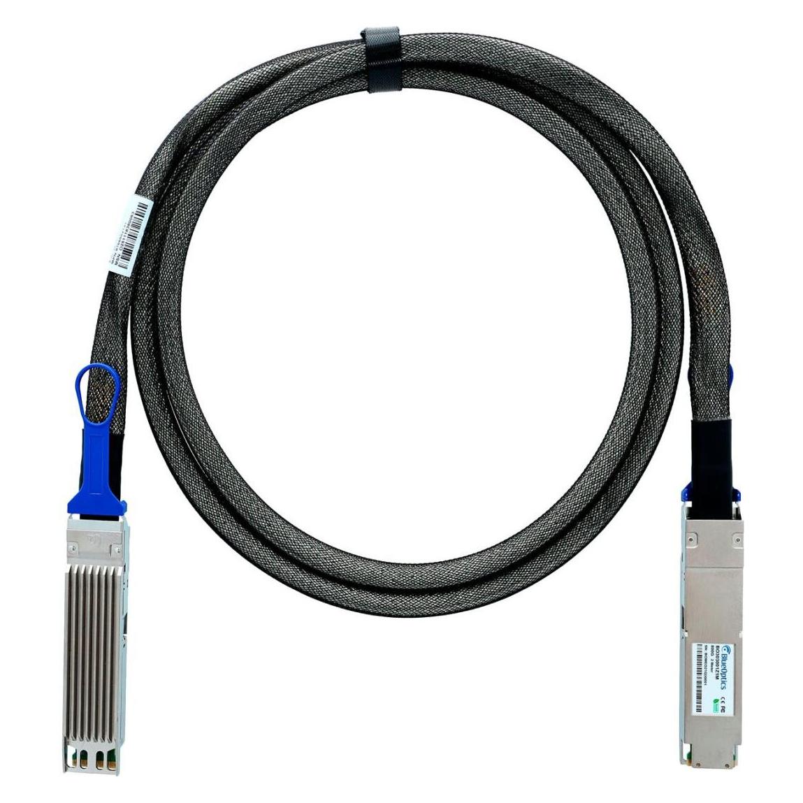 BlueLAN Direct Attach Kabel 800G OSFP IHS/Finned Top 2 Meter (BO303001Z2M-BL)