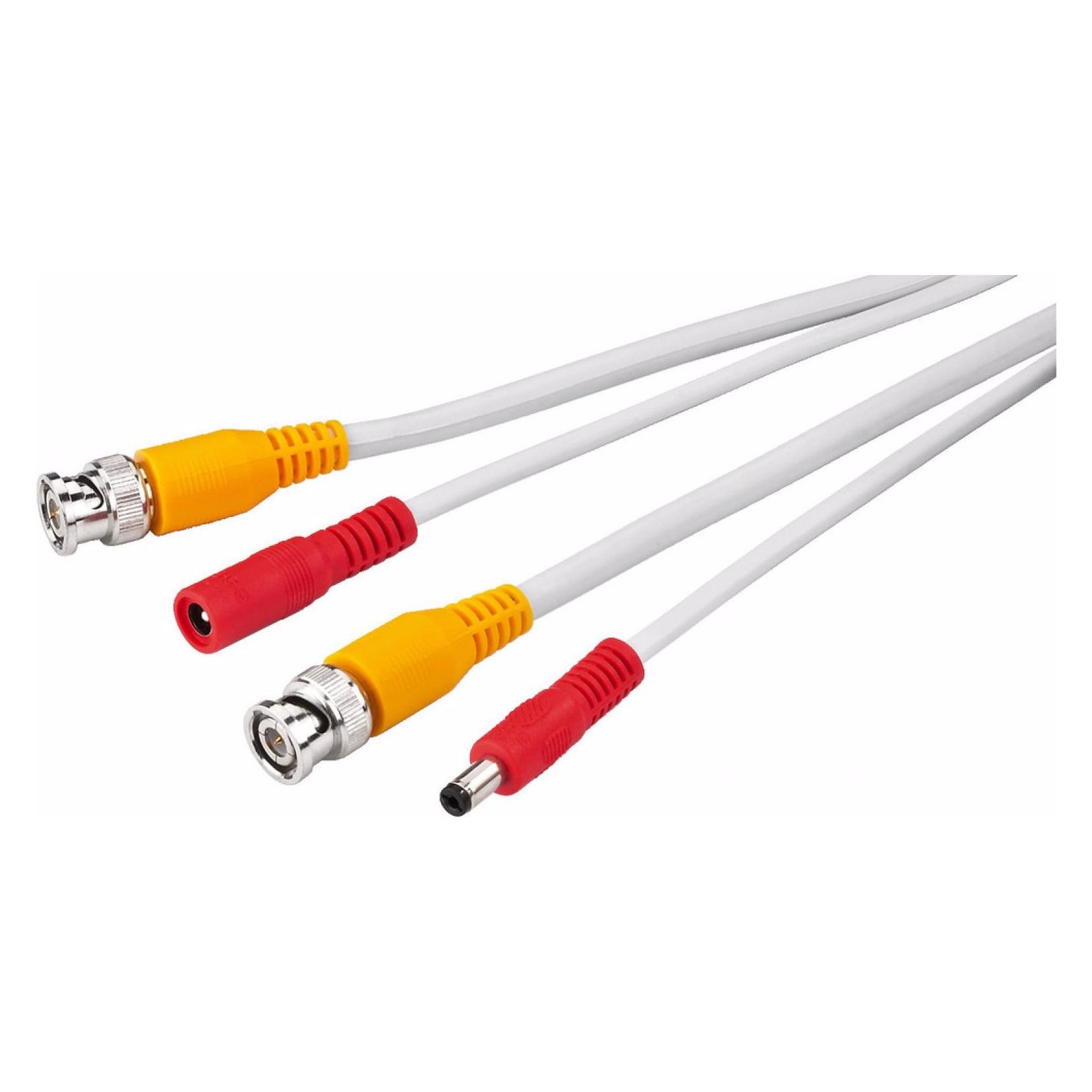 Monacor Video-Kombi-Kabel, 10m weiss (VSC-100/WS)