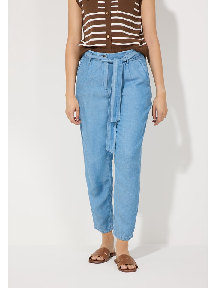 More & More Culotte in Blau - 40