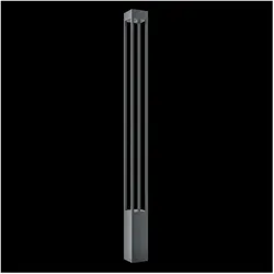 Maytoni, Gartenbeleuchtung, Elbe LED Landschaftsbeleuchtung 20W Graphit IP65 Warmweiss (1100 lm, IP65)