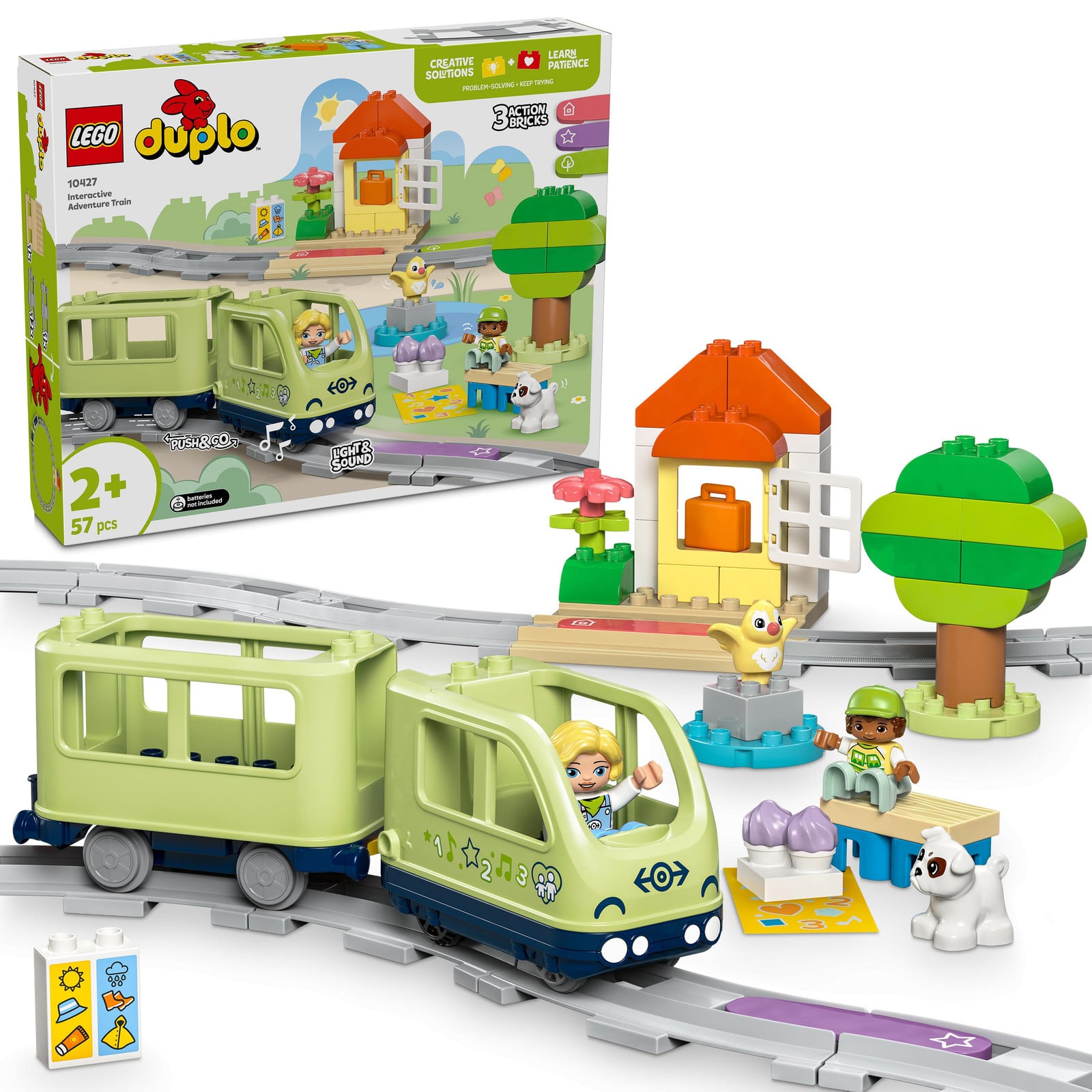 LEGO DUPLO Avontuurlijke interactieve trein 10427