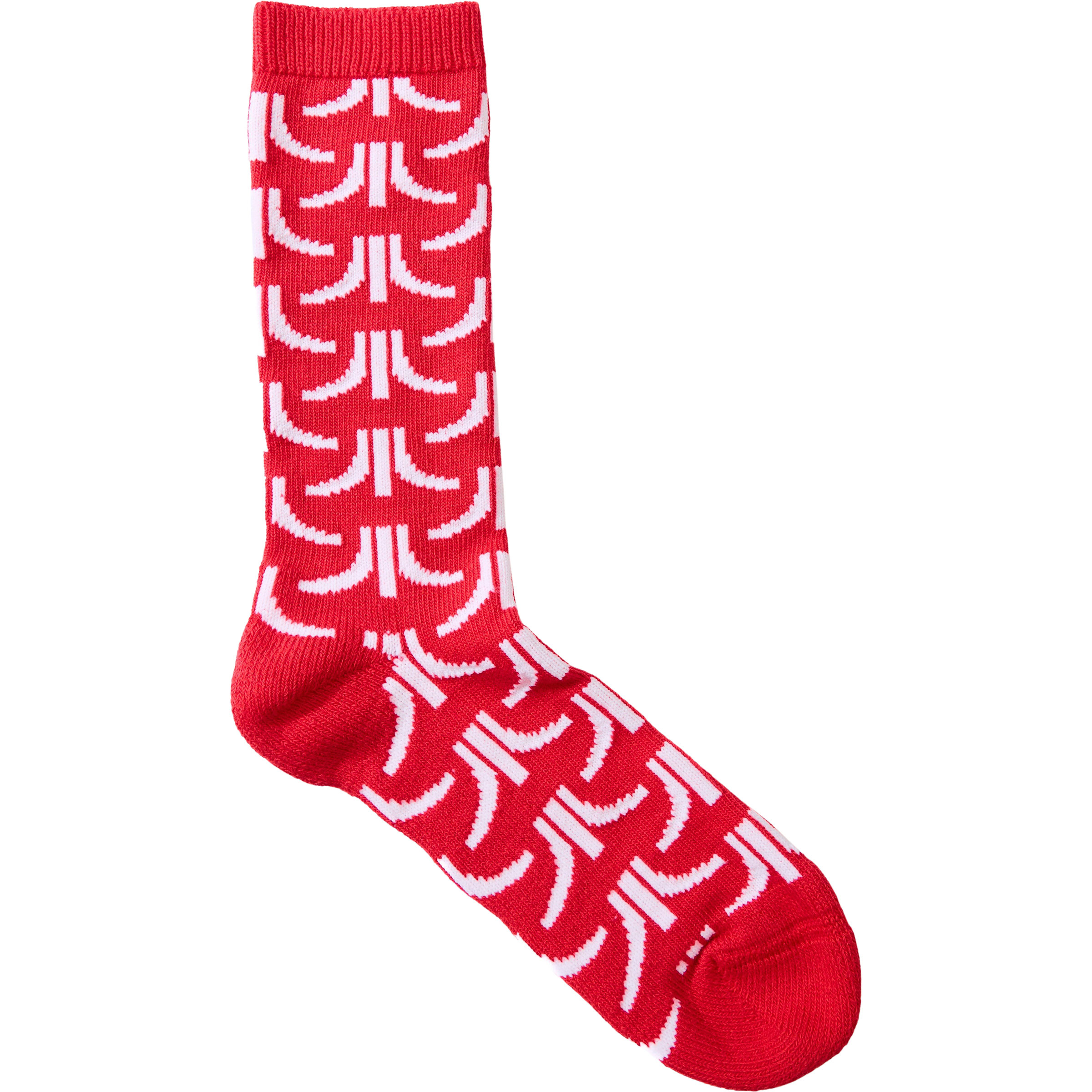 Brava Fabrics Atari Pattern Freizeitsocken rot Größe 41 Lifestyle Widerstandsfähig