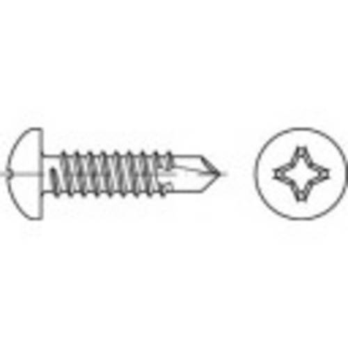 TOOLCRAFT TO-5441403 Bohrschraube 3.5mm Kreuzschlitz Phillips Stahl galvanisch verzinkt 1000St.