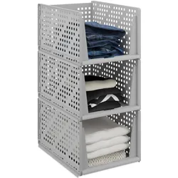 Relaxdays, Kleidersack + Hängeaufbewahrung, Schrank Organizer