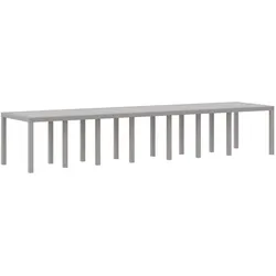 vidaXL, Gartentisch + Balkontisch, Garten Esszimmer Set (100 x 100 x 73 cm)